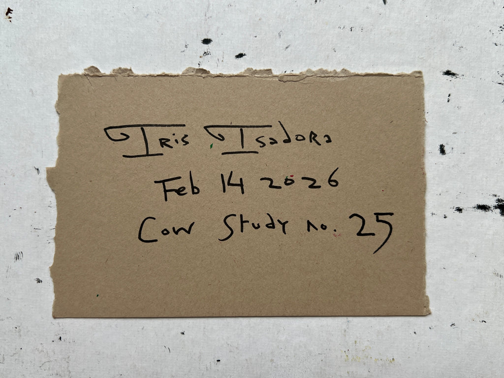 Cow Study no. 25