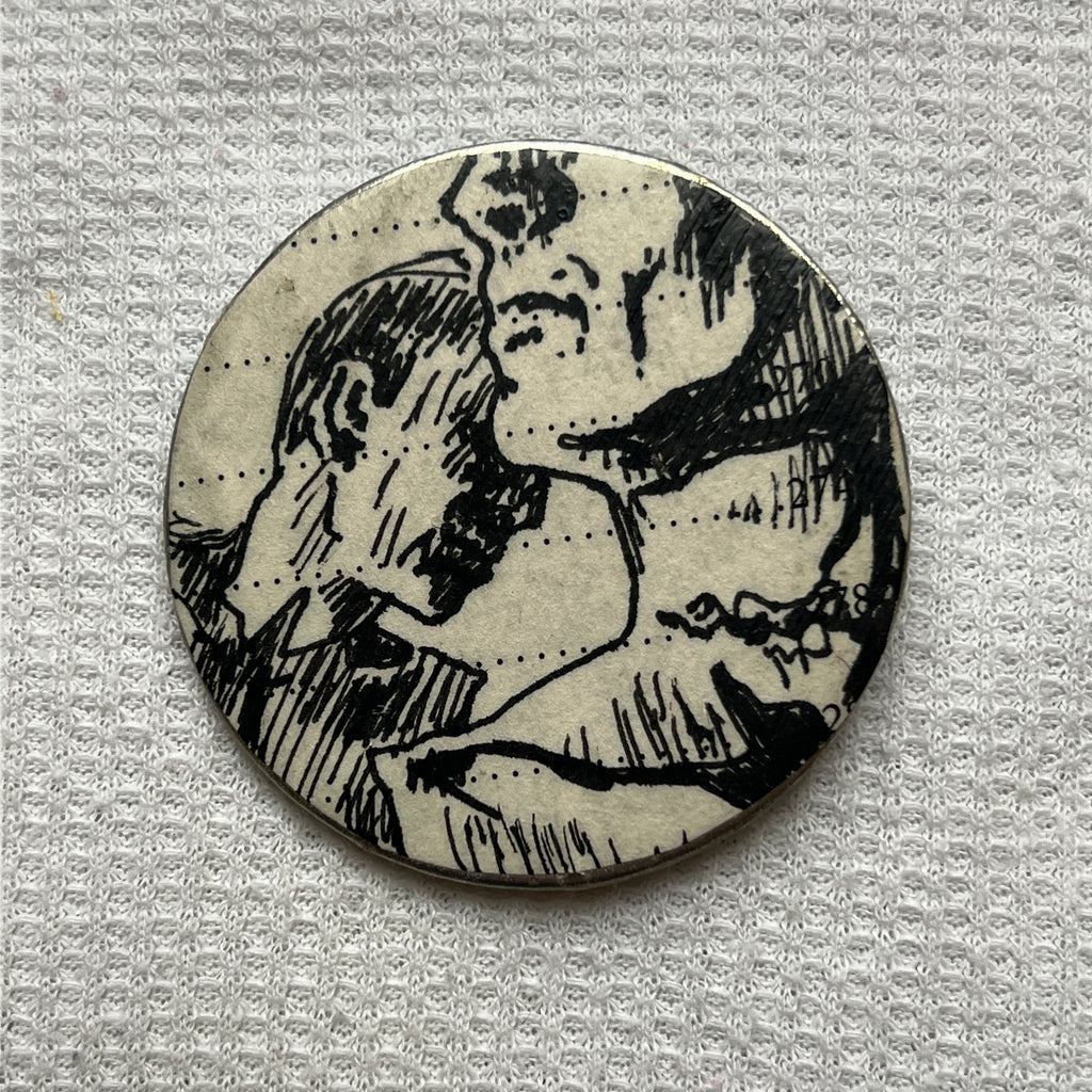 "Cutthroat" Pin