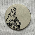 "Statue Mary" Pin