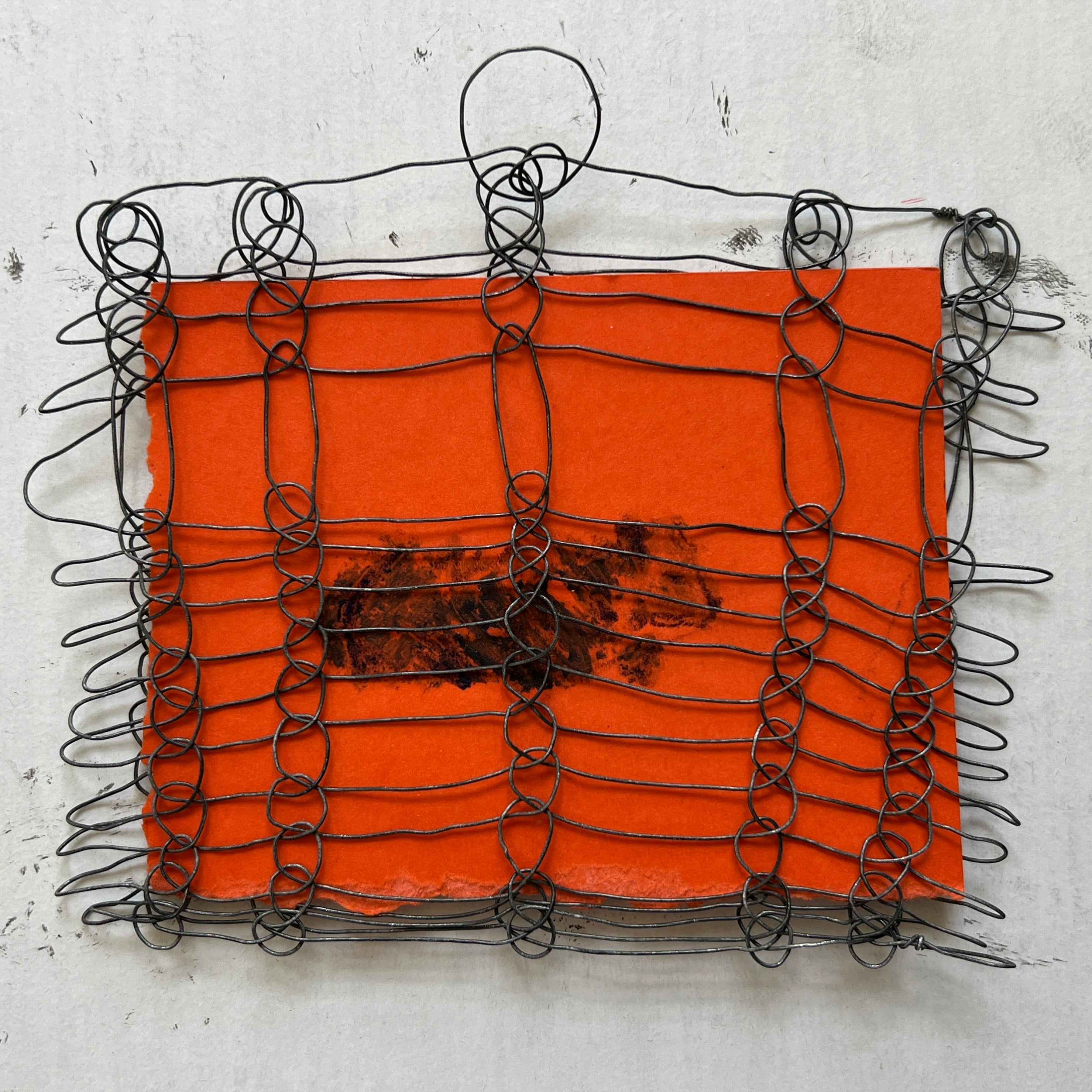 Wire Frame no. 5 for Cow Study no. 46