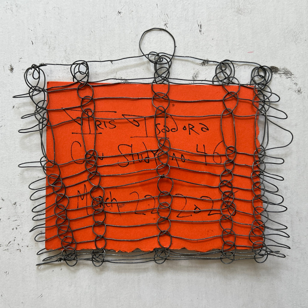 Wire Frame no. 5 for Cow Study no. 46