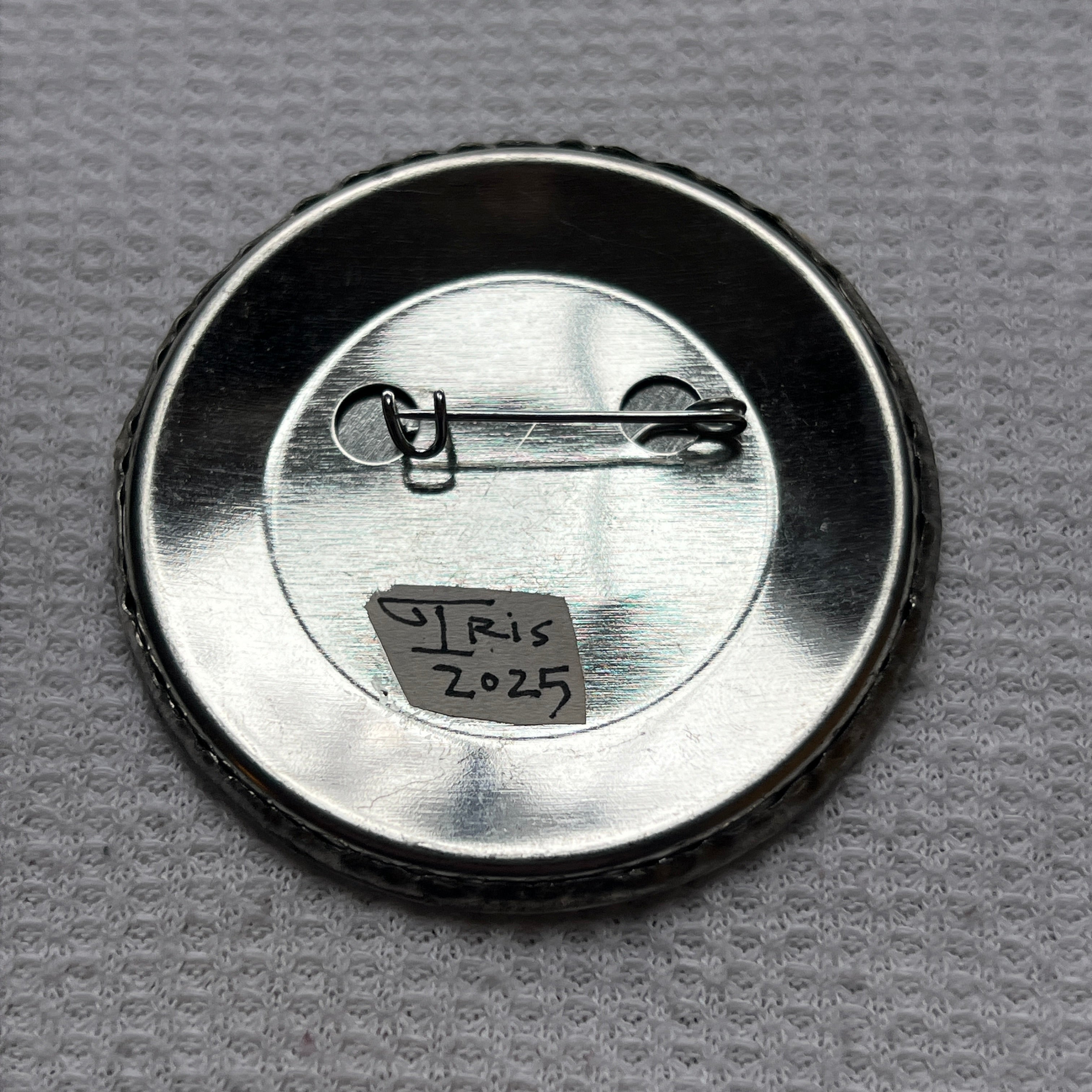 "A Warning Rejected" Pin