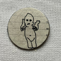 "Hypermobile Doll" Pin