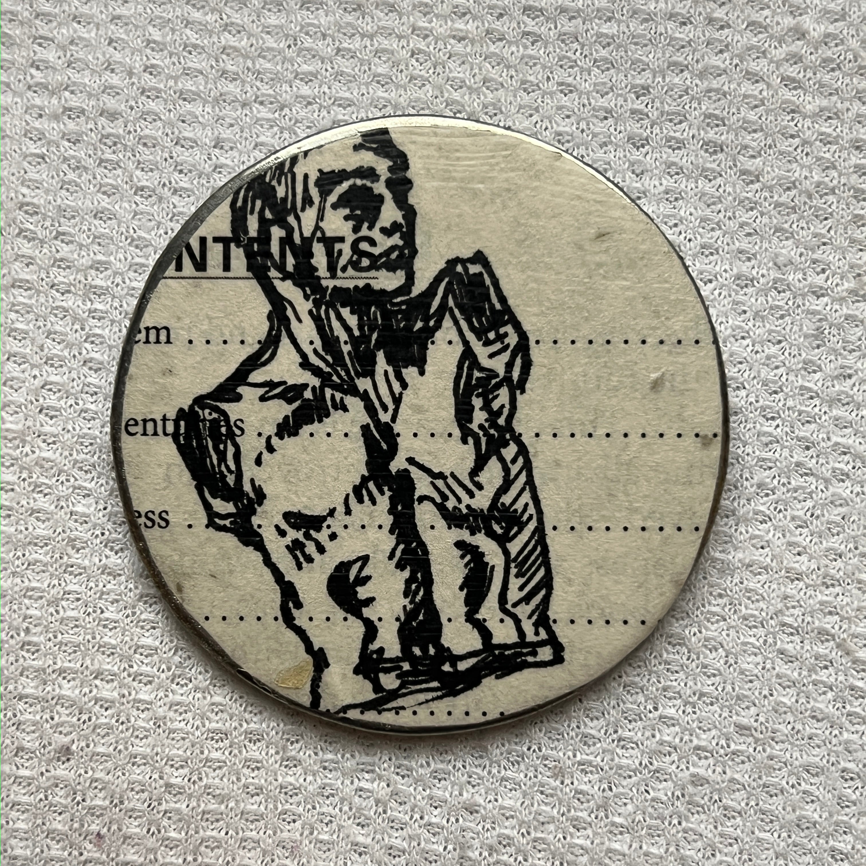 "Torso" Pin