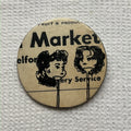 "Market" Pin