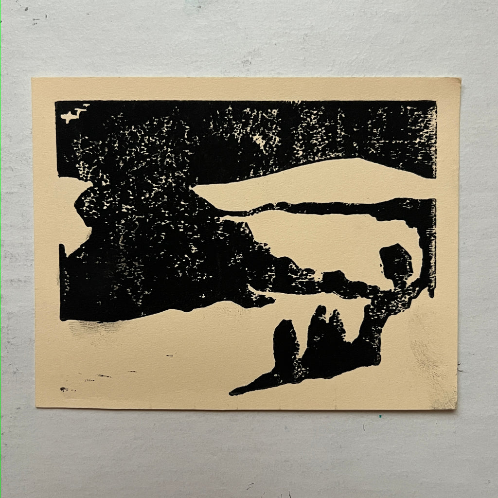 "Dogwood Backwards" Print