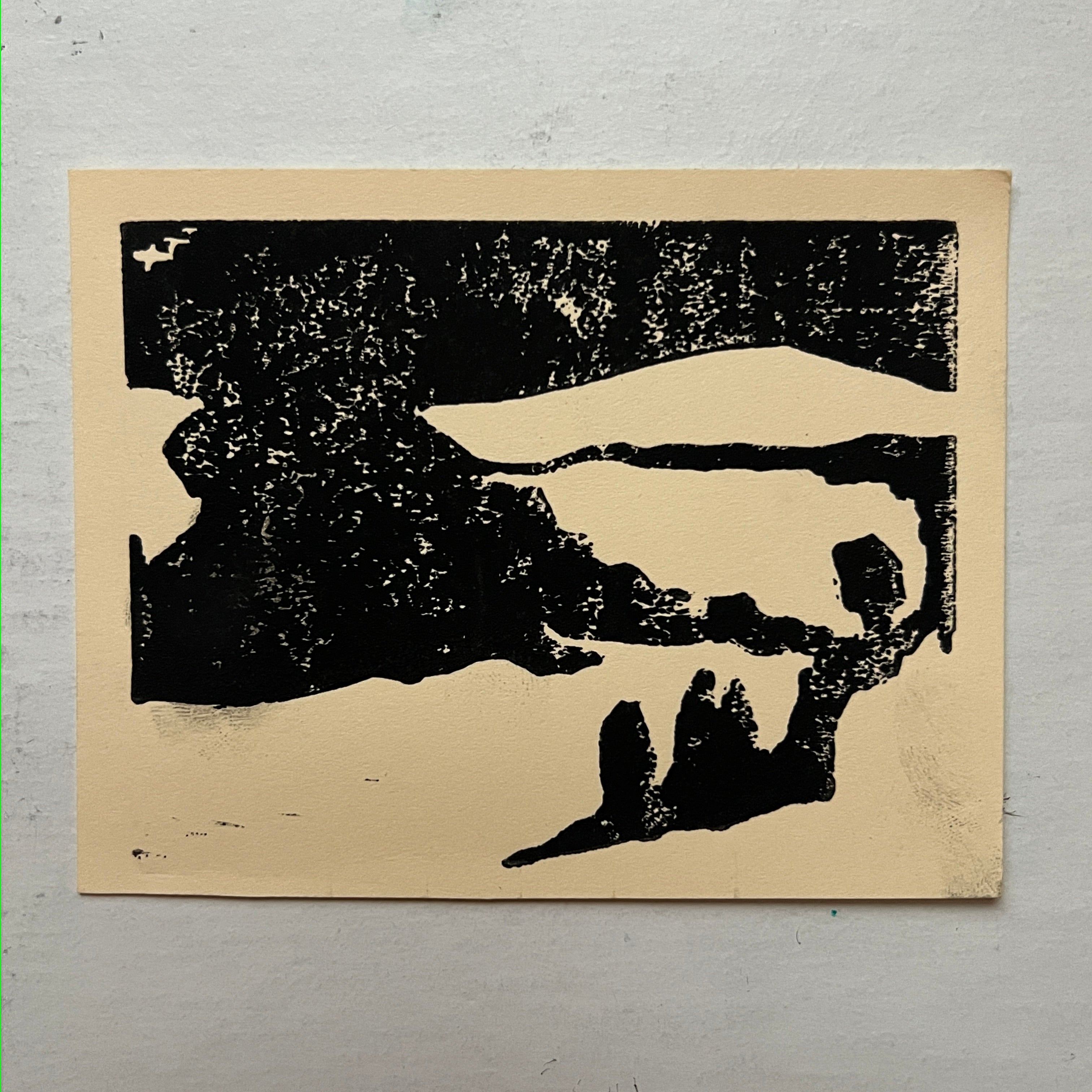 "Dogwood Backwards" Print