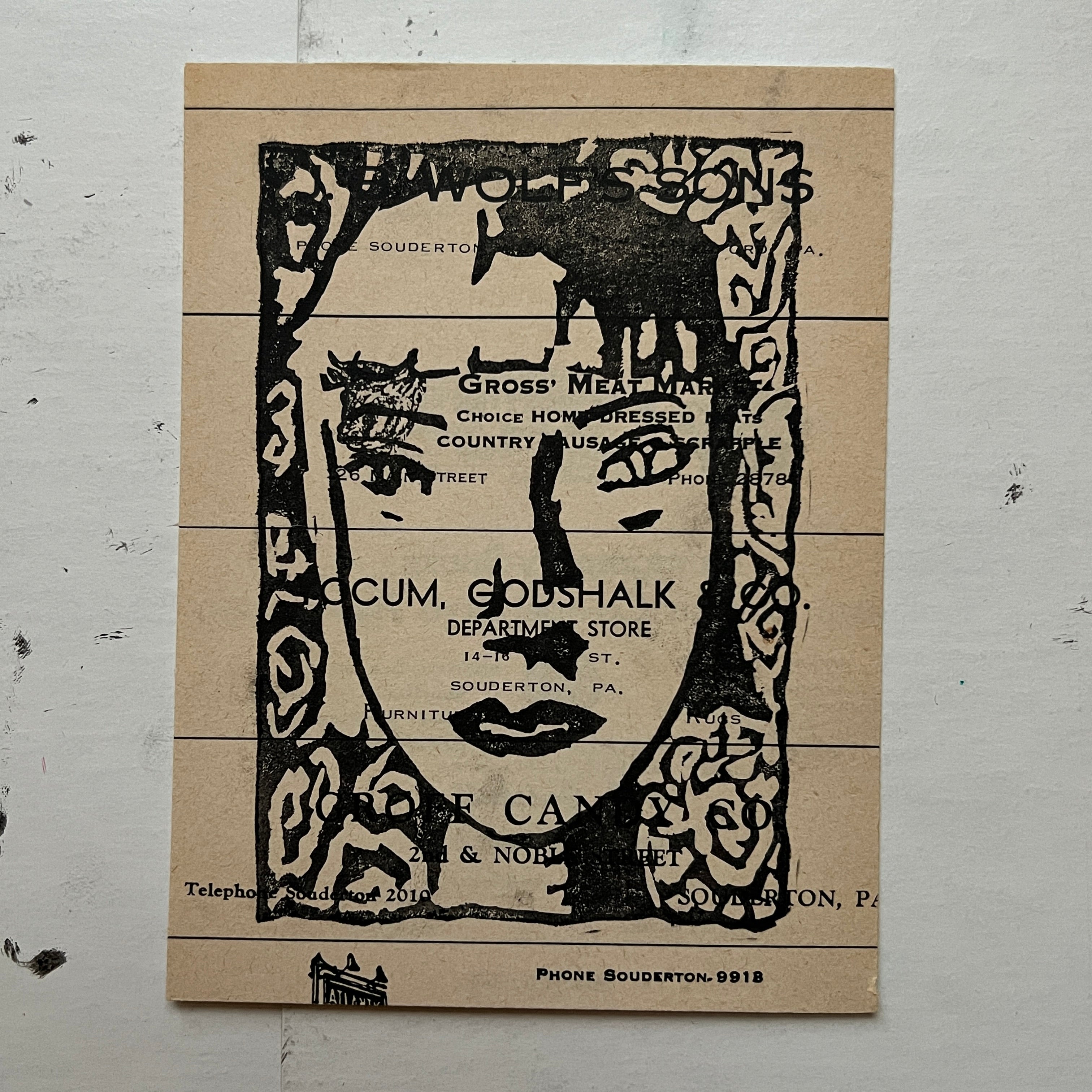 "Mannequin" Print
