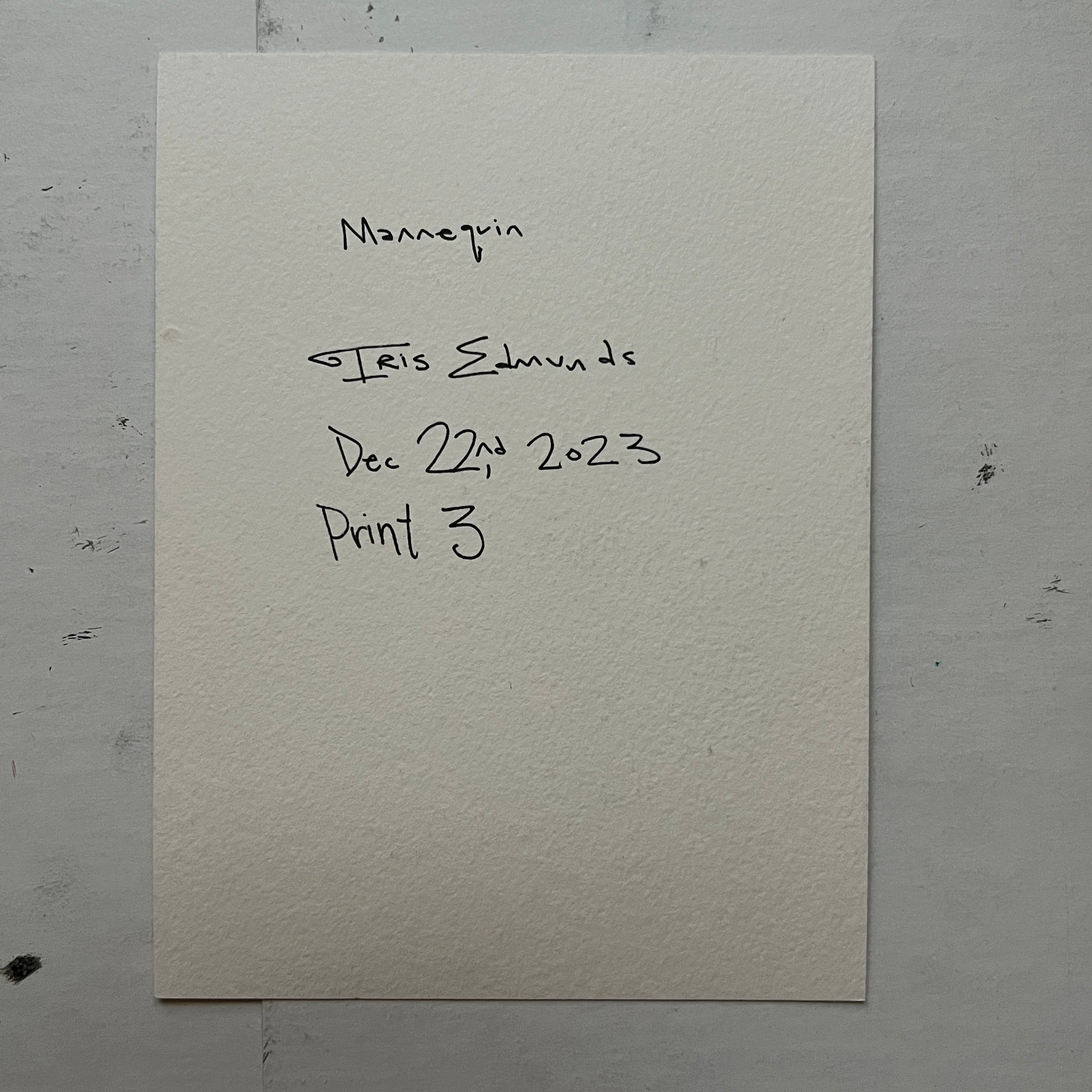 "Mannequin" Print