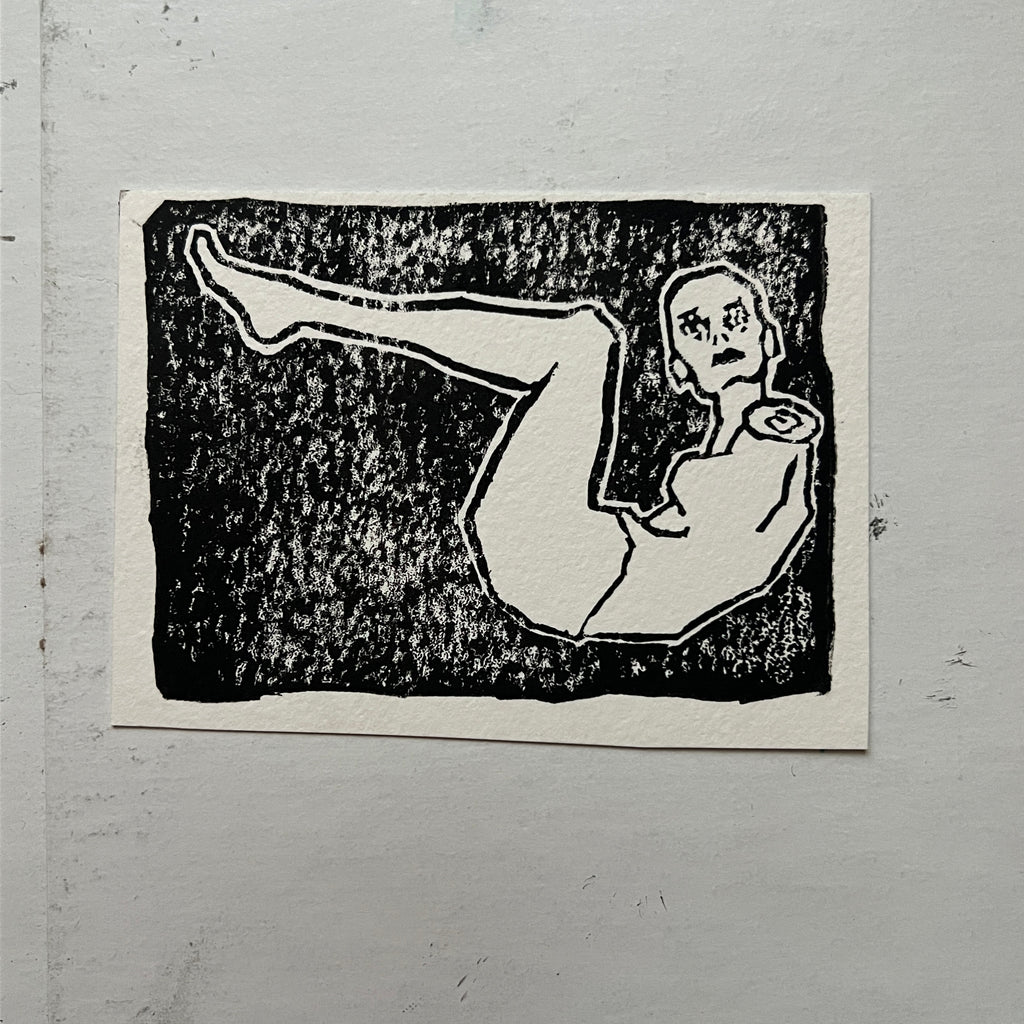 "Boxed" Ghost Print
