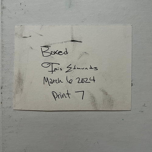 "Boxed" Ghost Print