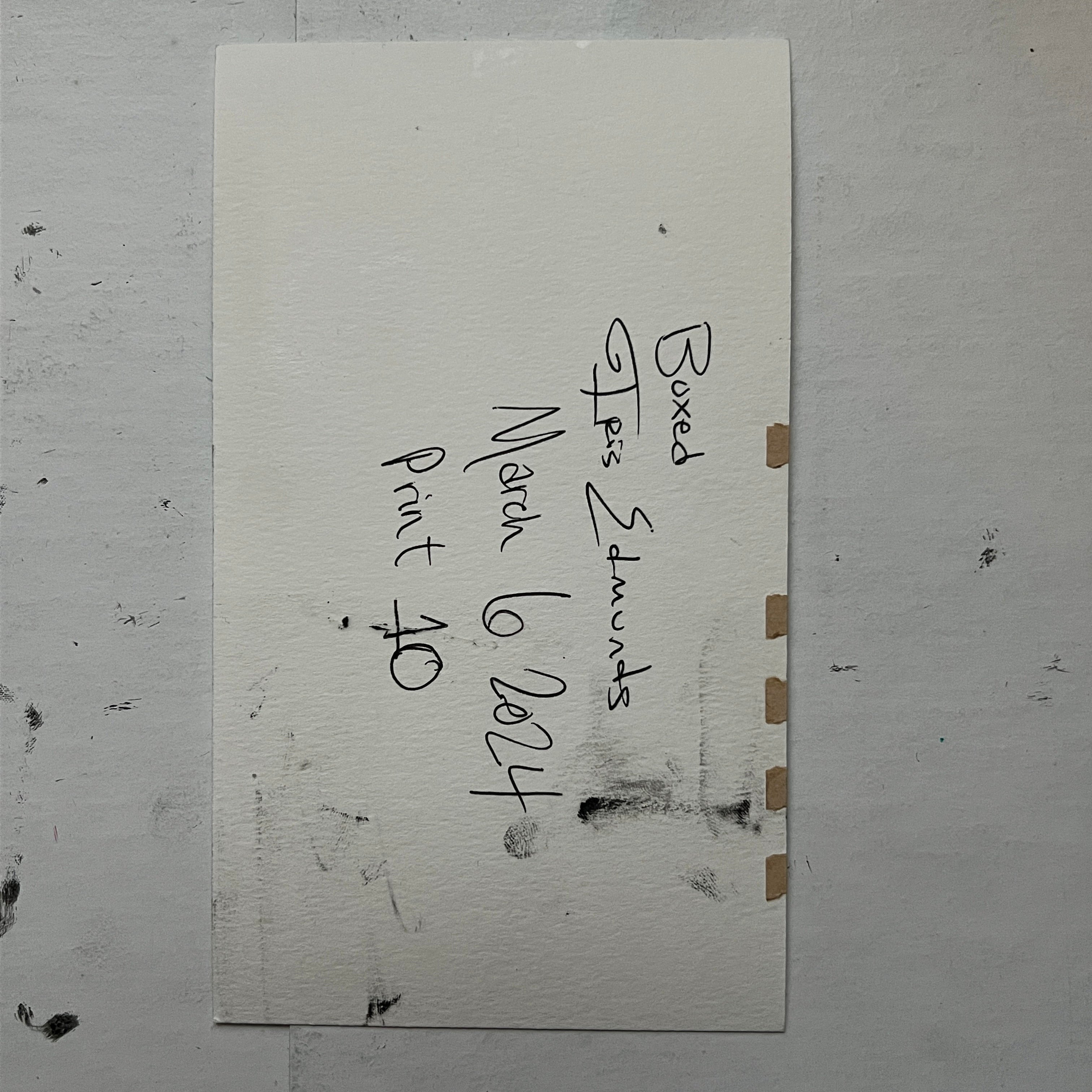 "Boxed" Double Print