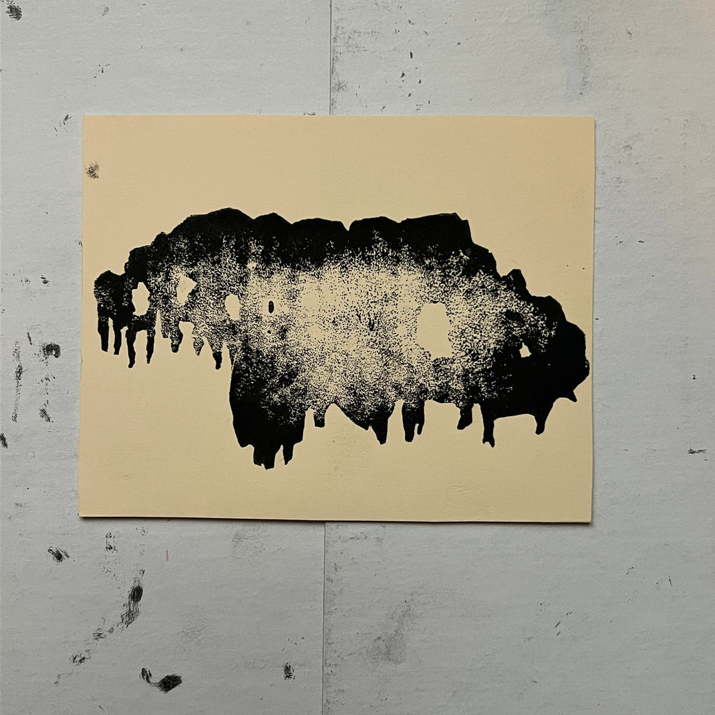 "Cattle" Ghost Print