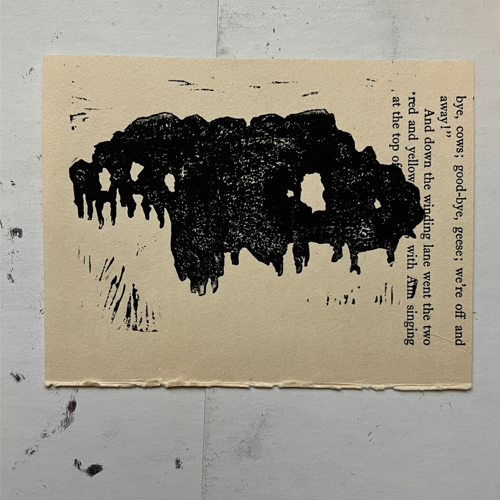 "Cattle" Print
