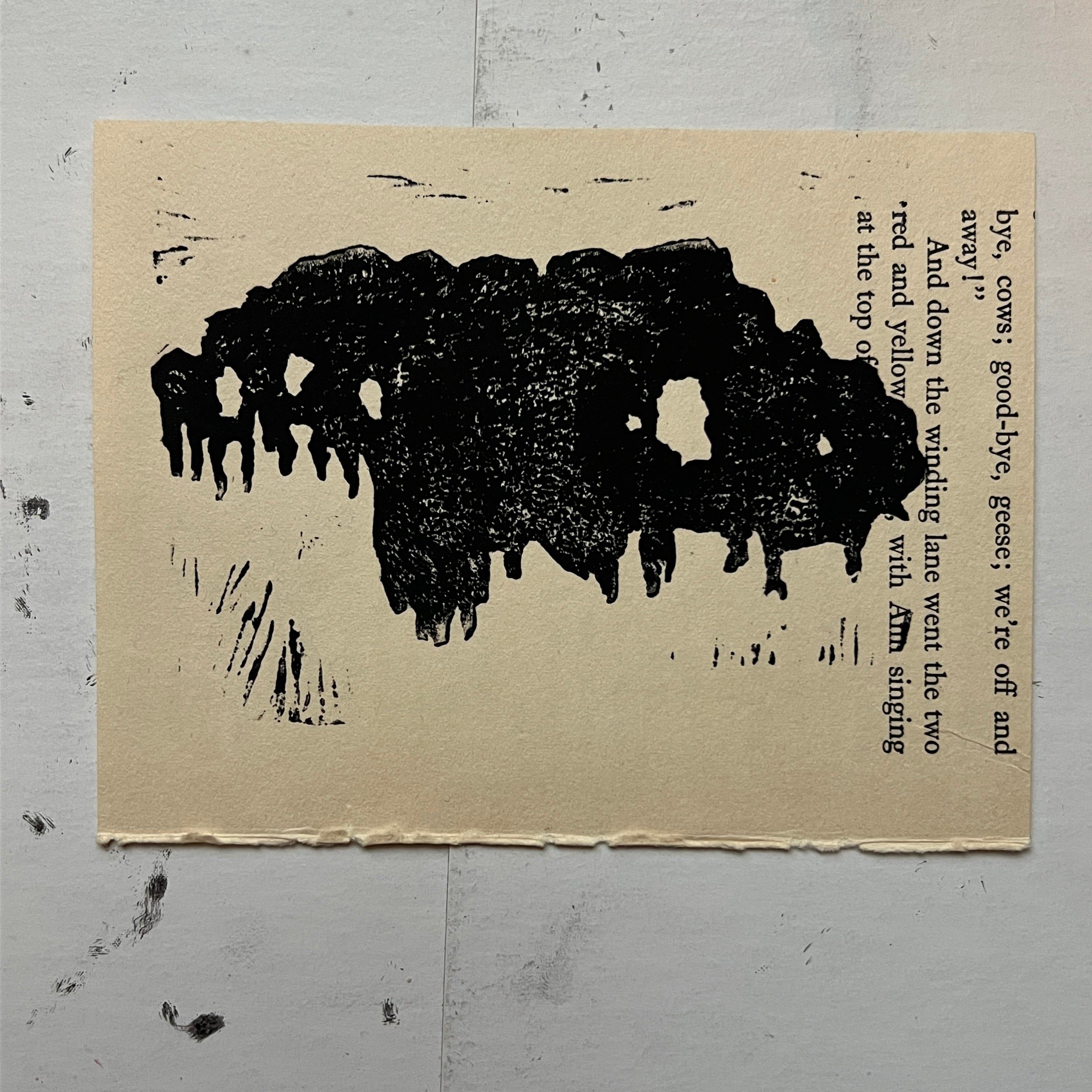 "Cattle" Print