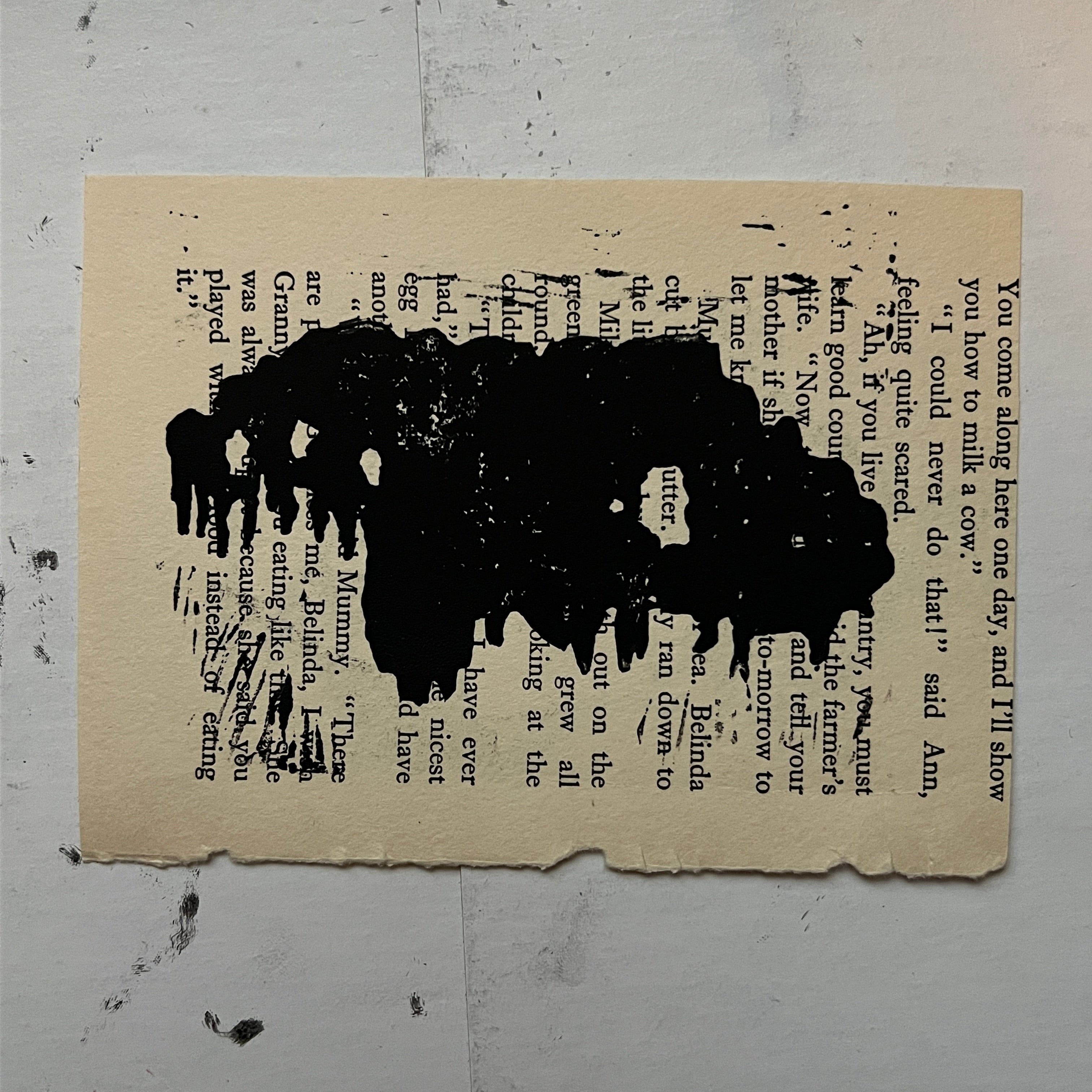 "Cattle" Print