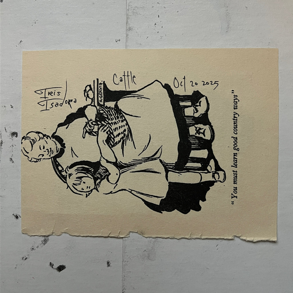 "Cattle" Print