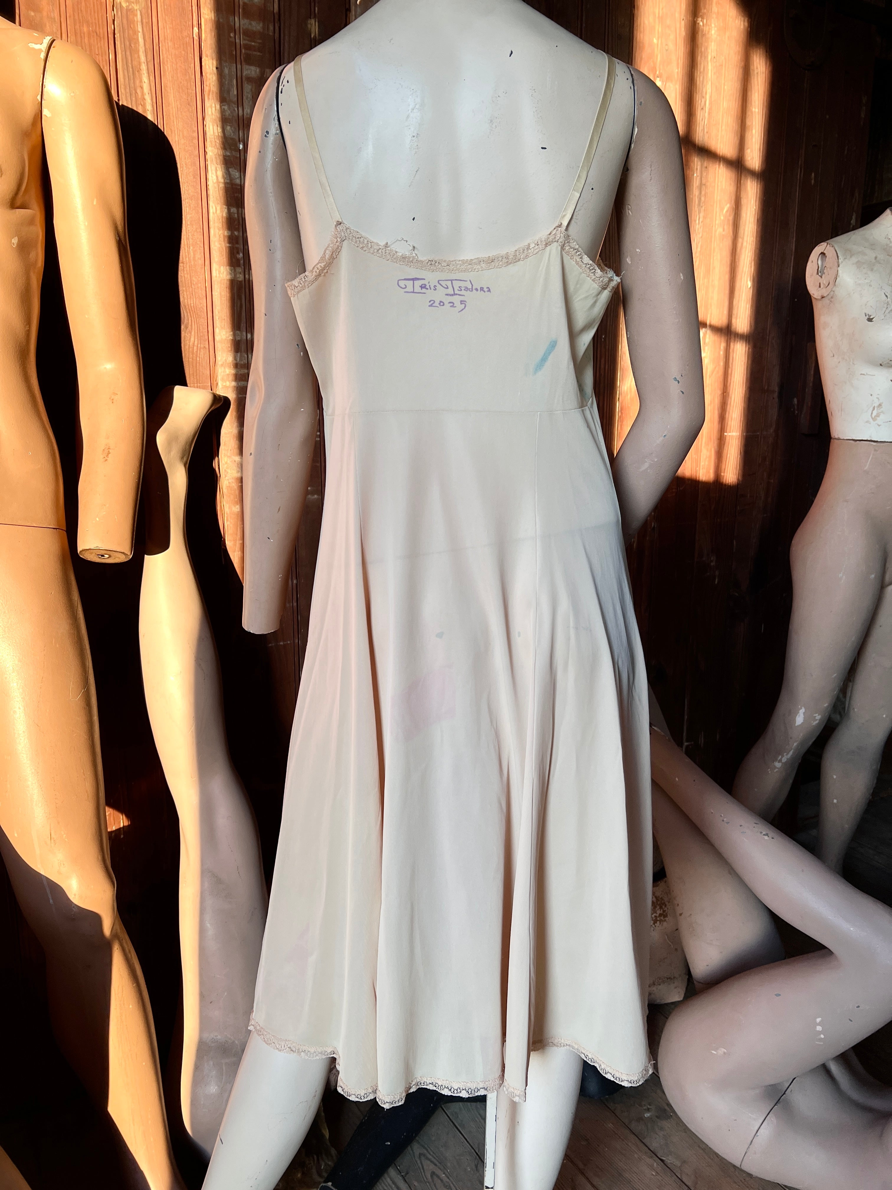 Collage Slip Dress