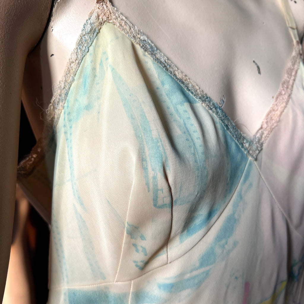 Collage Slip Dress