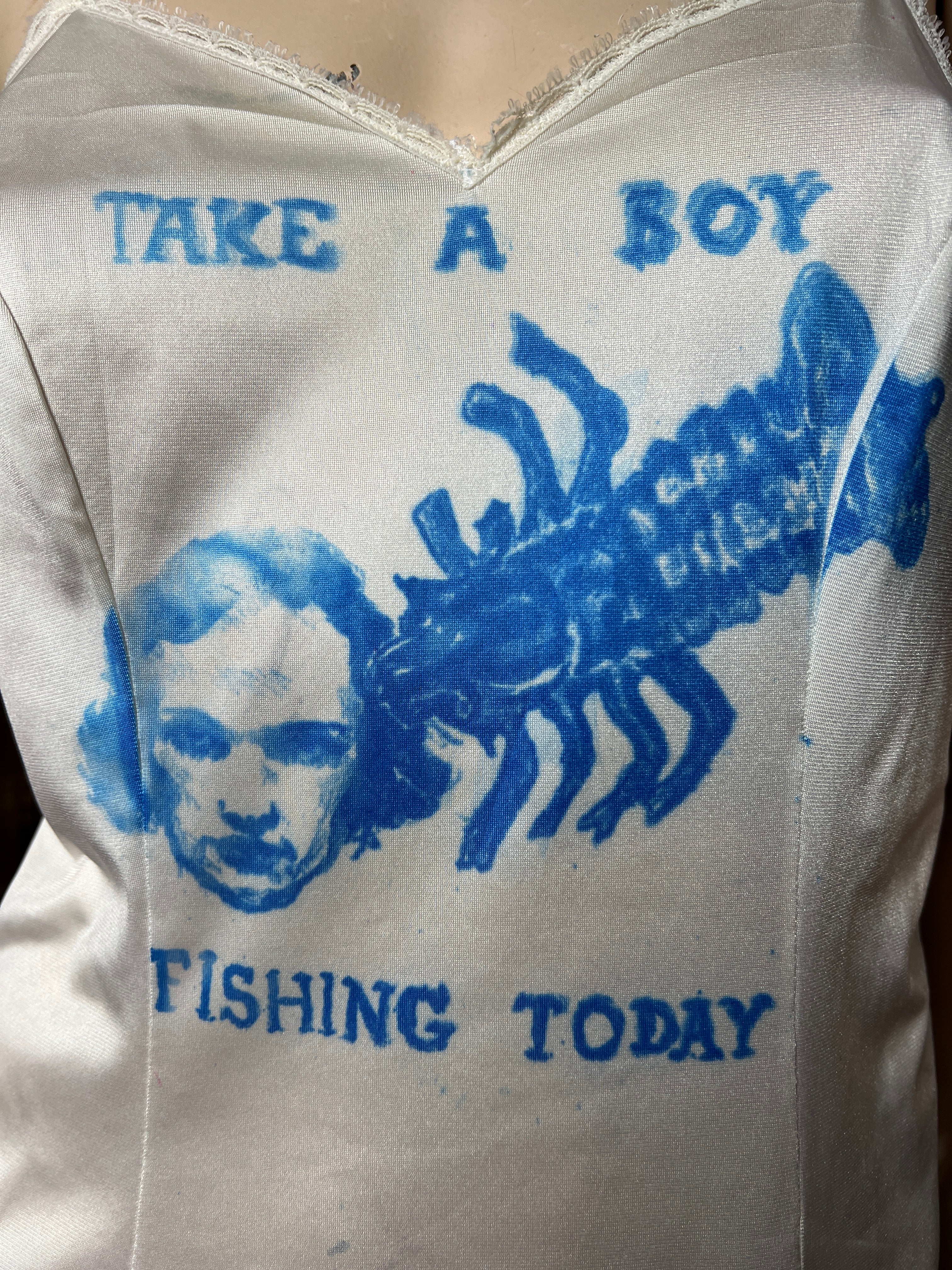 Take A Boy Fishing Slip Tank