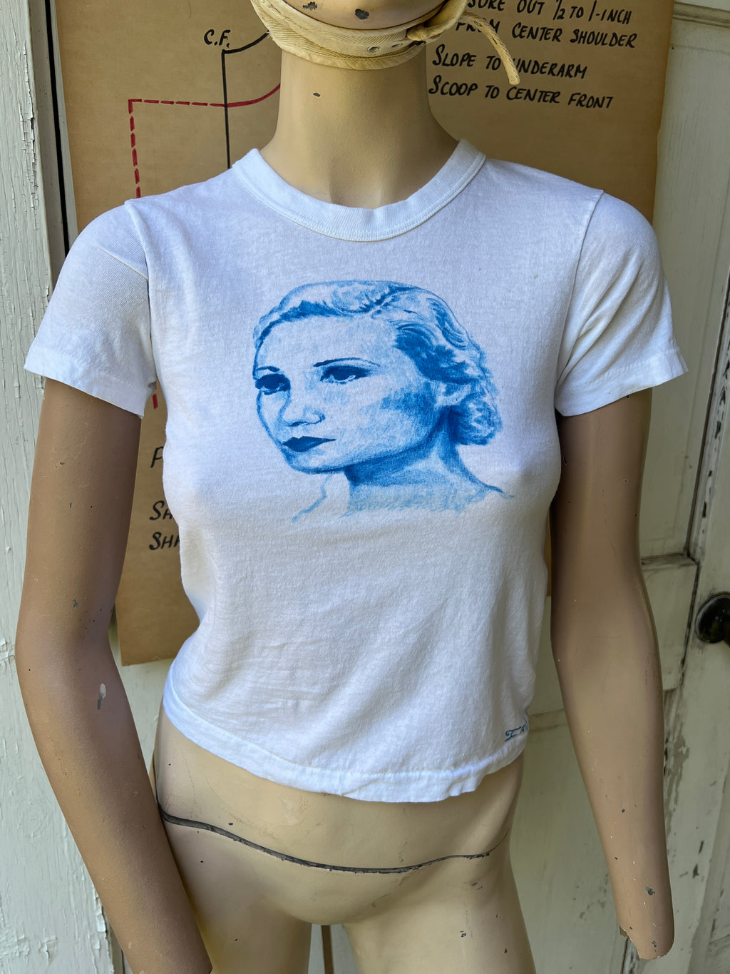 Blue Face Tee