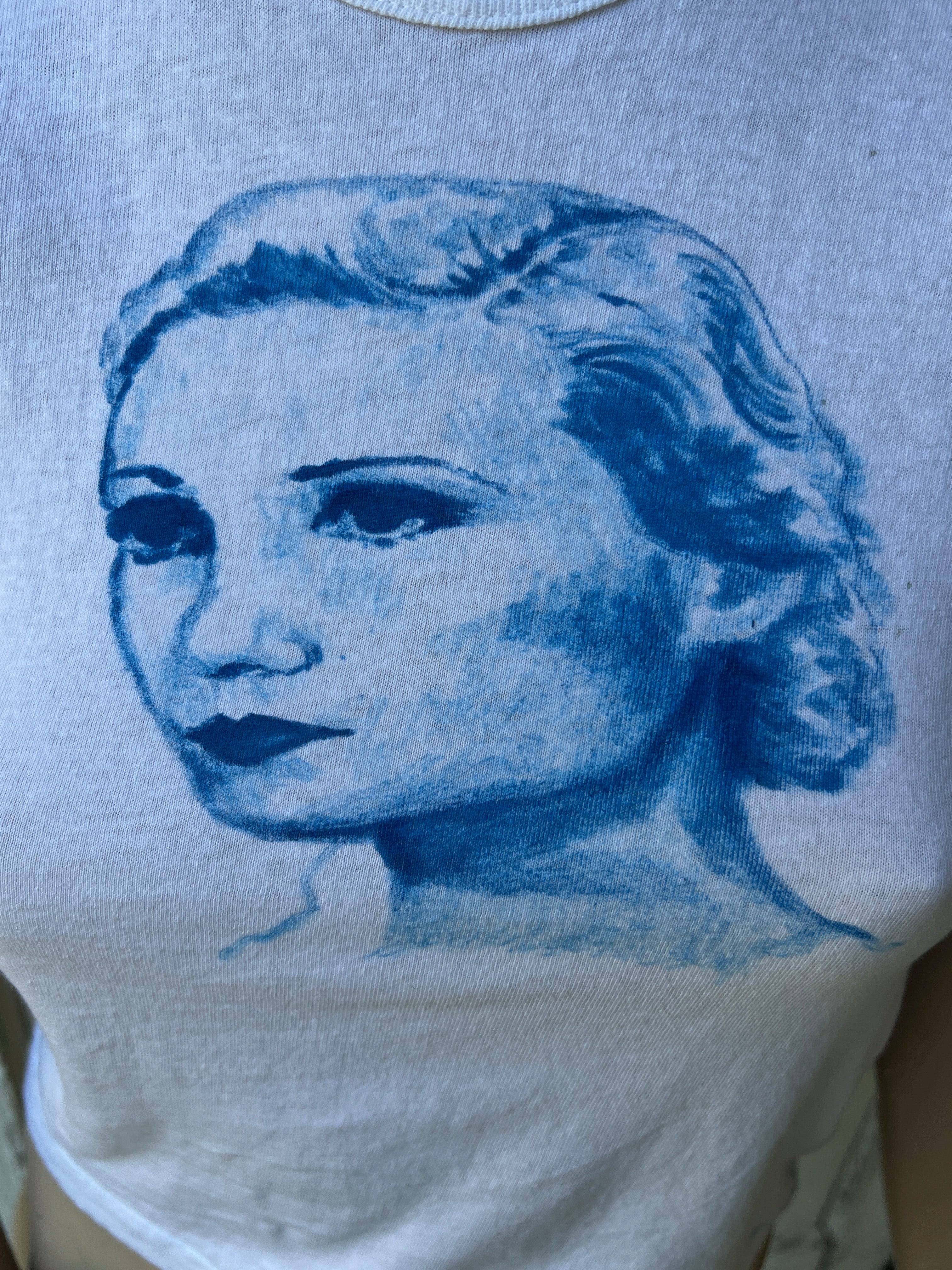 Blue Face Tee