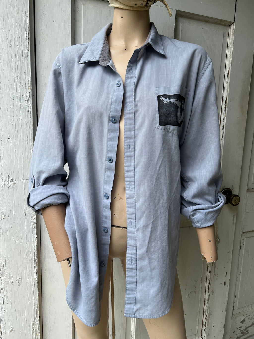Boxed Button Up
