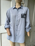 Boxed Button Up