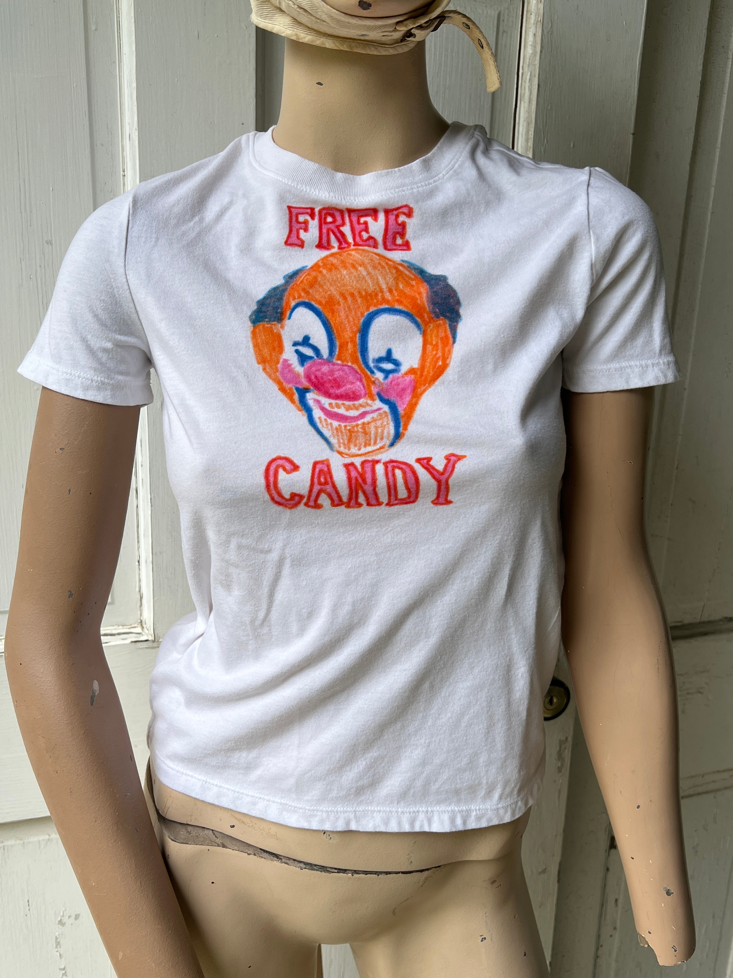 Free Candy Clown Tee