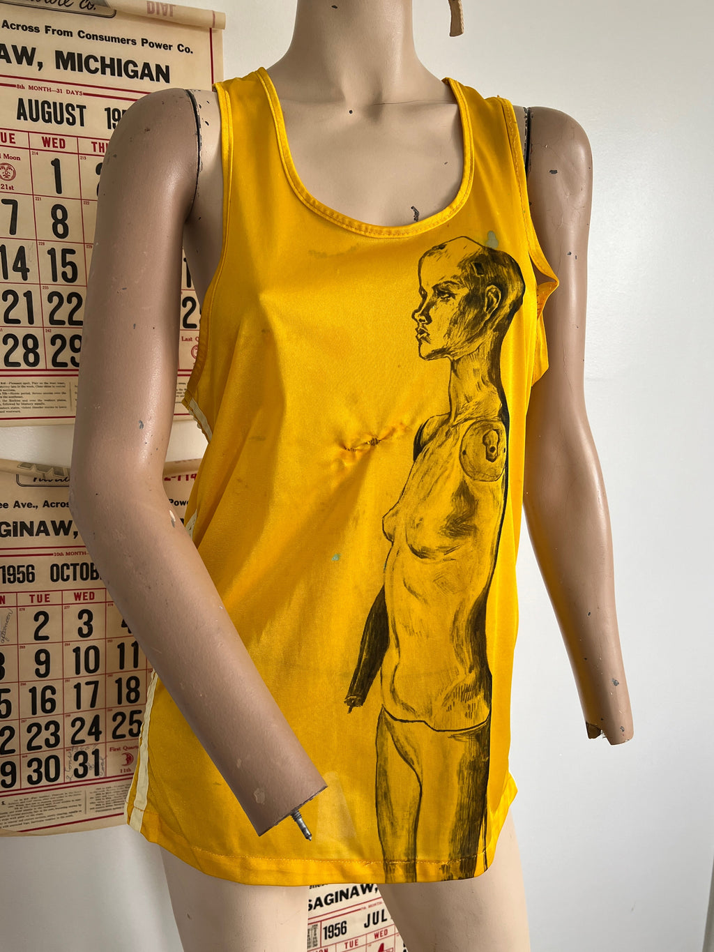 Yellow Mannequin Tank