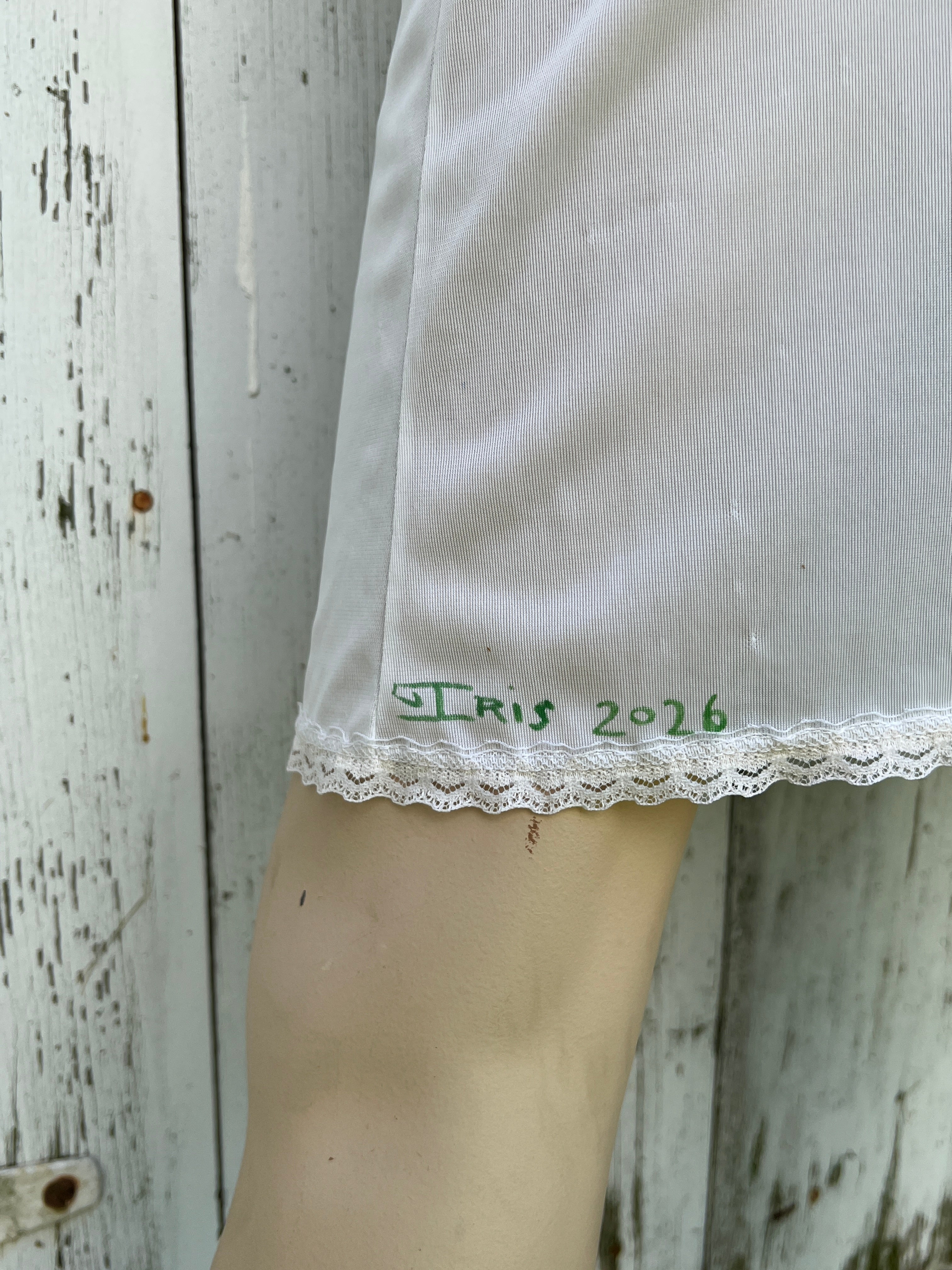Green Armed Car Slip Dress