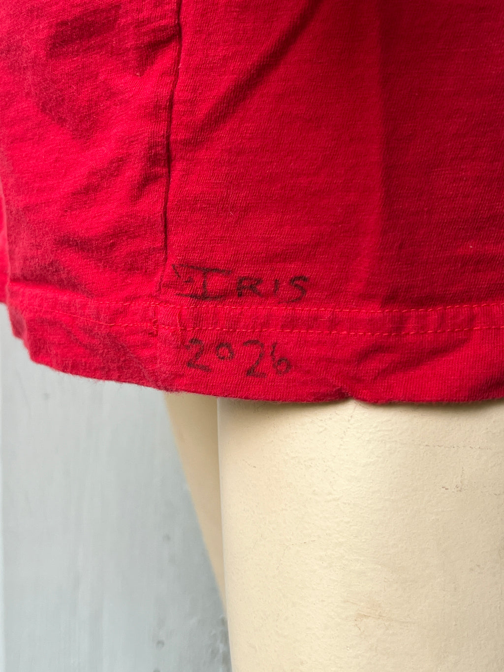 Red Doll Head Tee