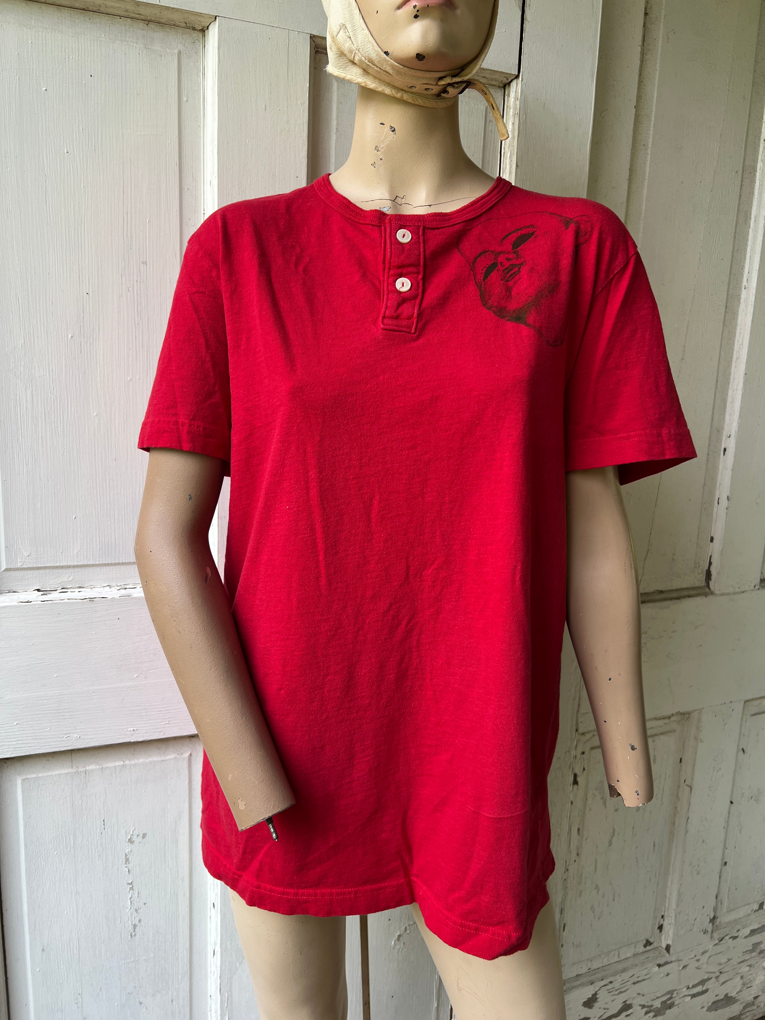 Red Doll Head Tee
