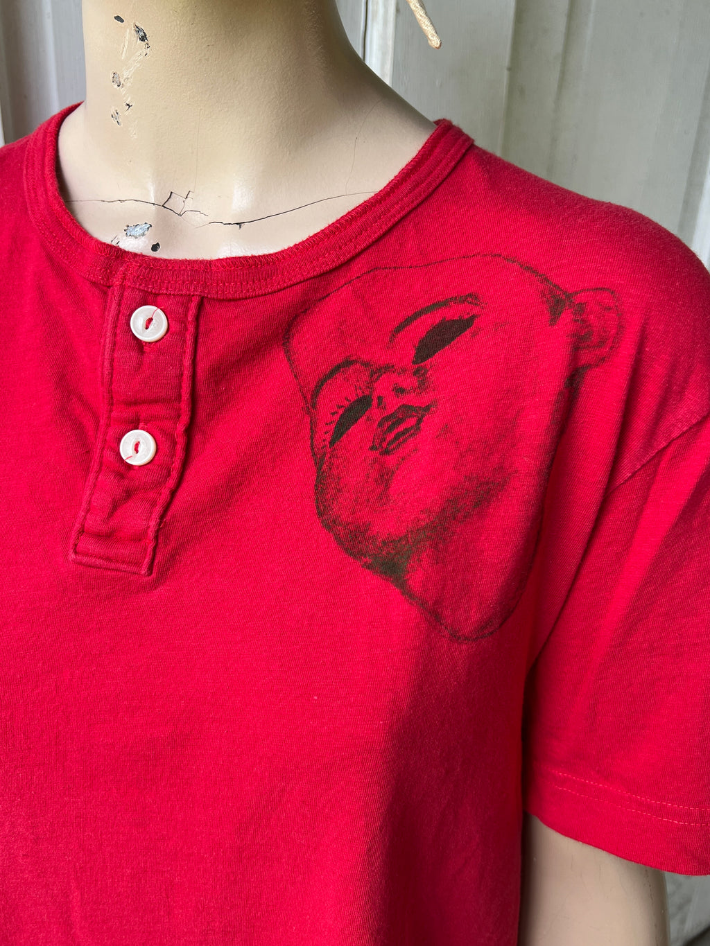 Red Doll Head Tee