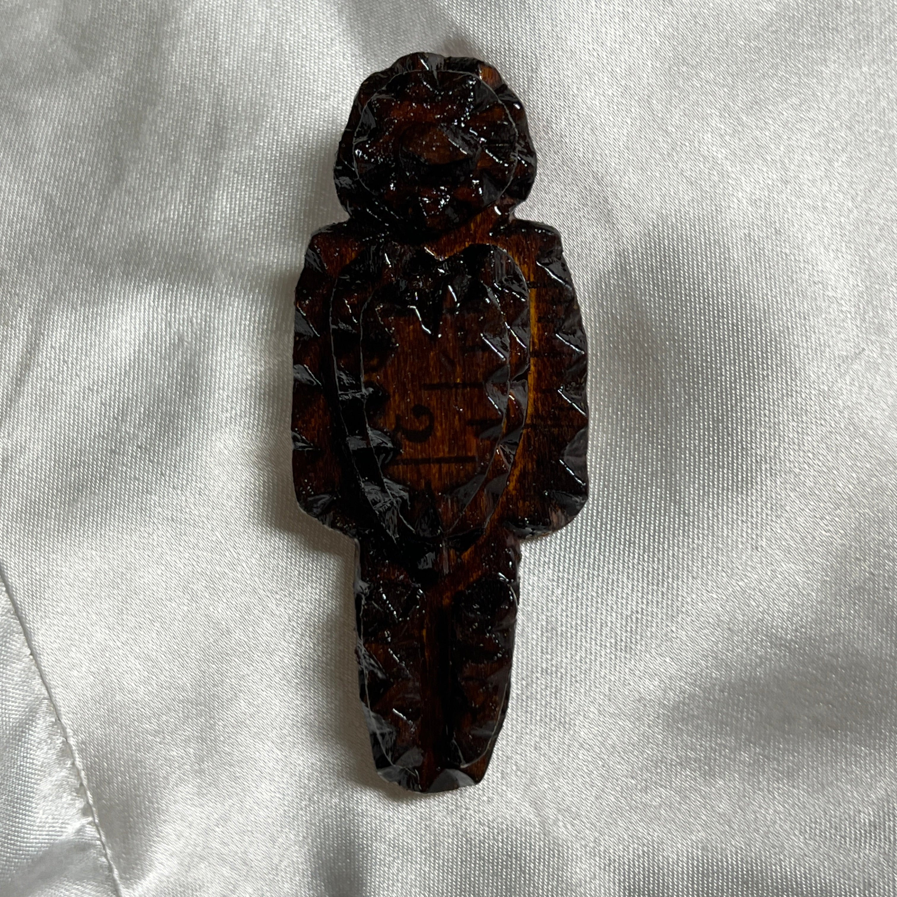 Figure Tramp Brooch