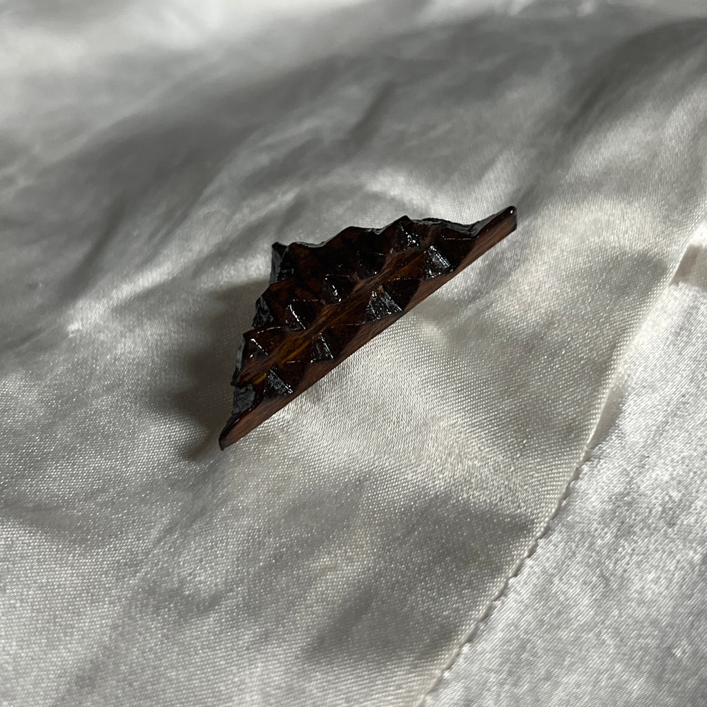 Triangle Tramp Brooch