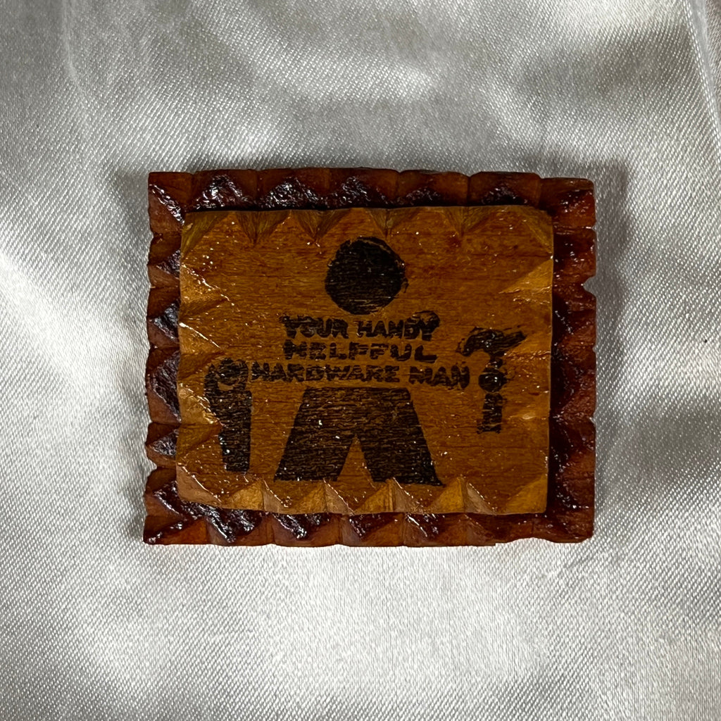 Hardware Man Tramp Brooch