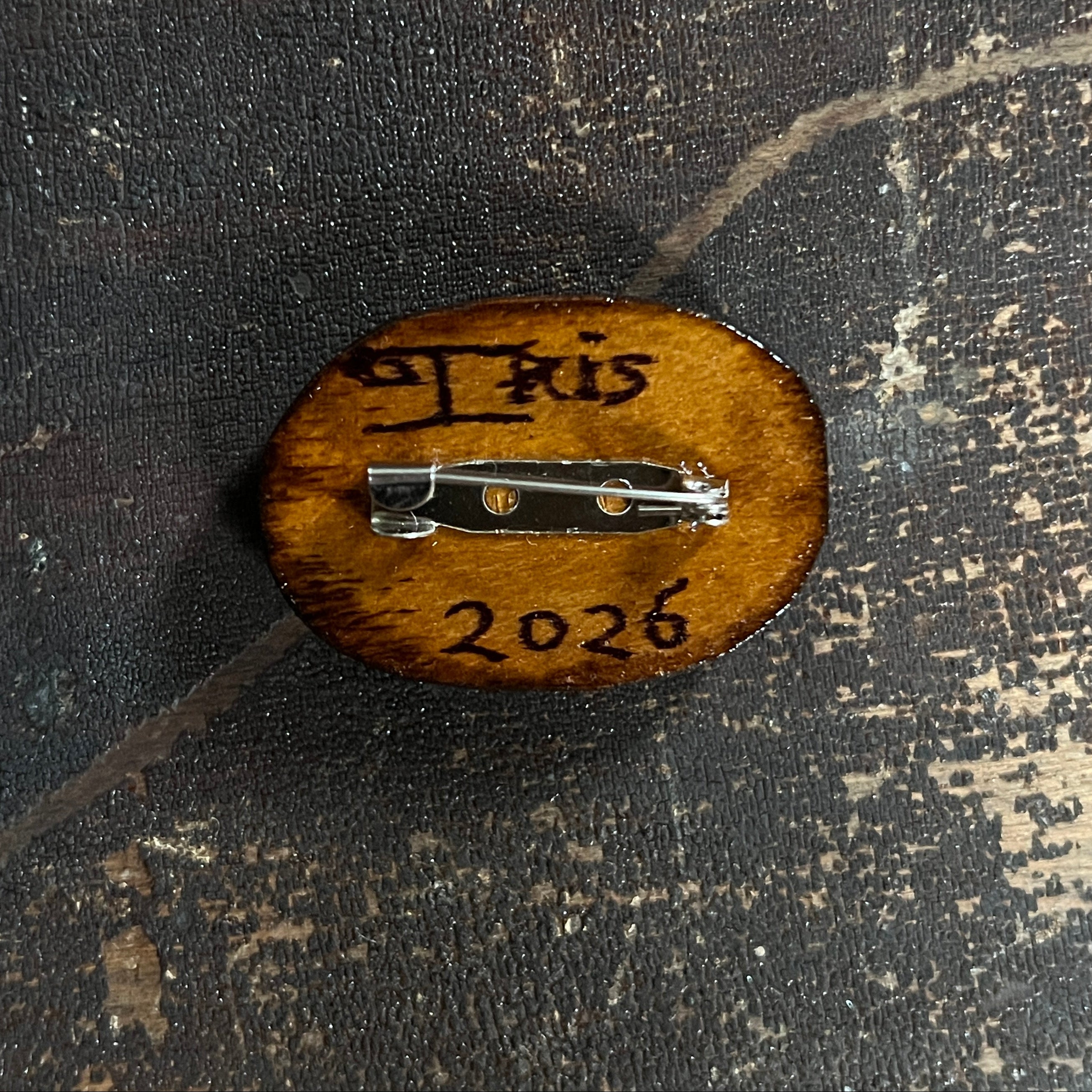 Hardware Store Tramp Brooch