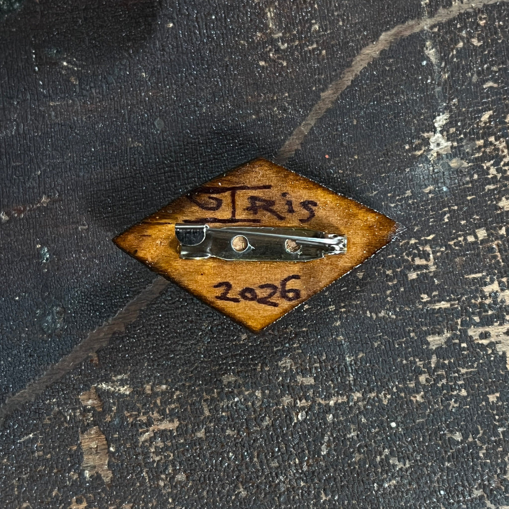 Main Diamond Tramp Brooch