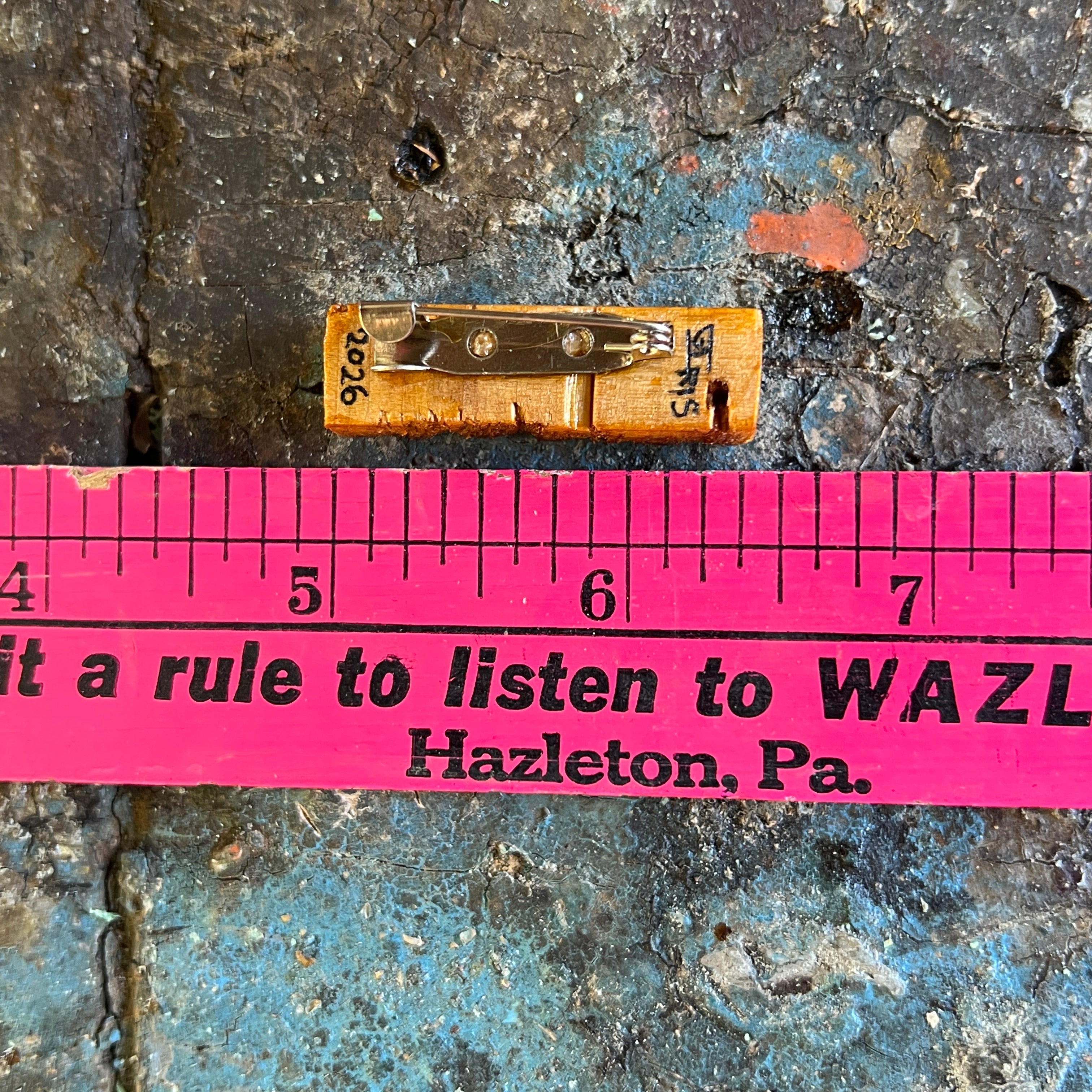 Scrap Tramp Brooch