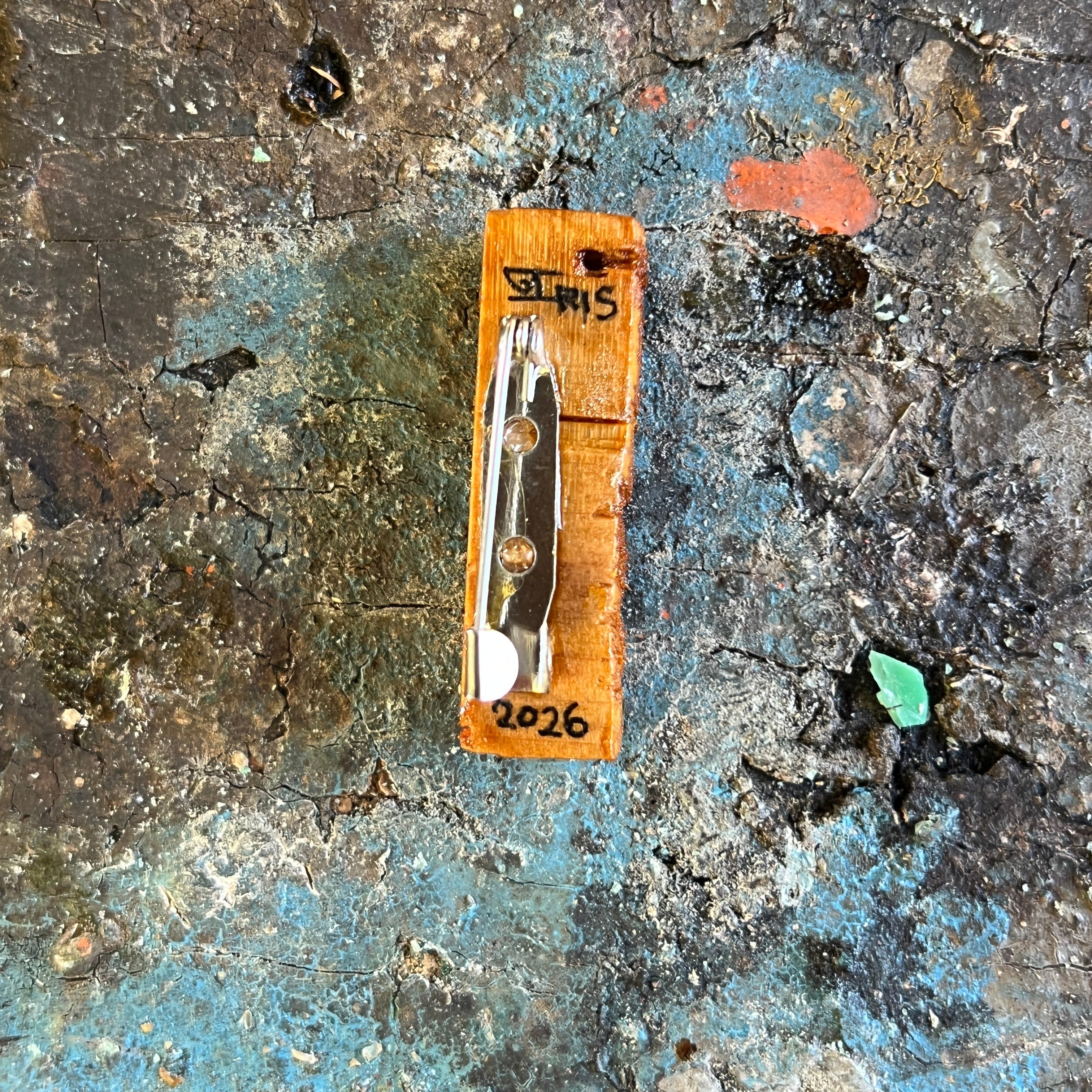 Scrap Tramp Brooch