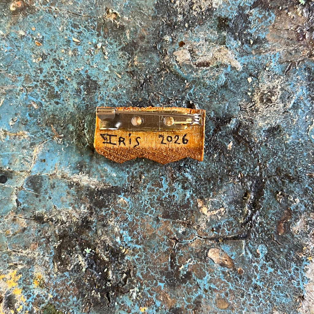 Scrap Tramp Brooch
