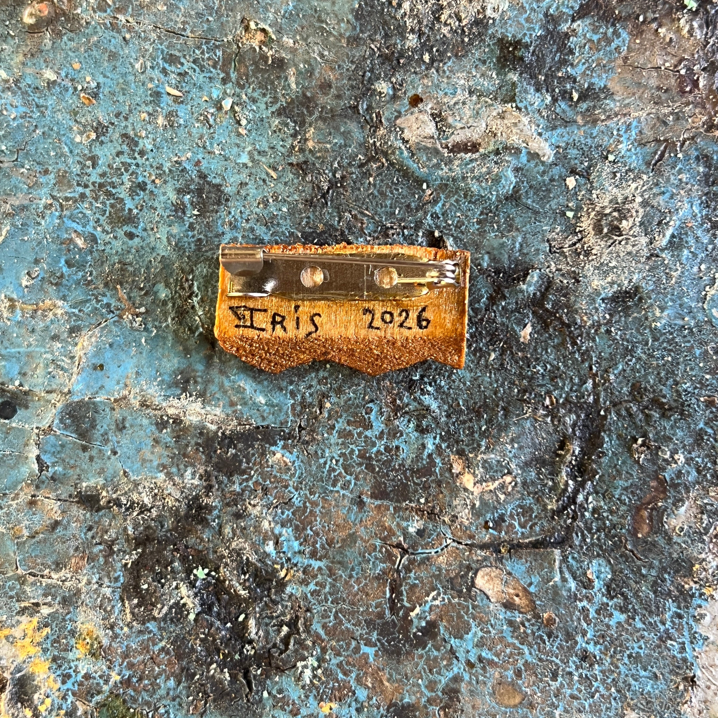 Scrap Tramp Brooch